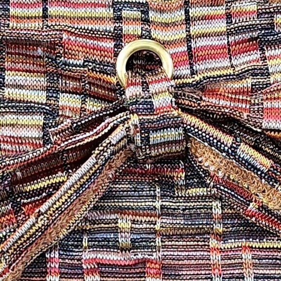 Alfred Dunner Jewel Tone Metro Boxy Tunic Women's PL Rhinestones 1/2 Sleeve EUC - Picture 6 of 14